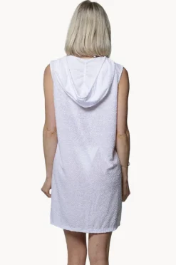 Women J.valdi Palms Terry Sleeveless Zip Hoodie
