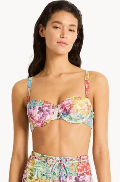Women Monte u0026 Lou Pandora Gathered Balconette Bra