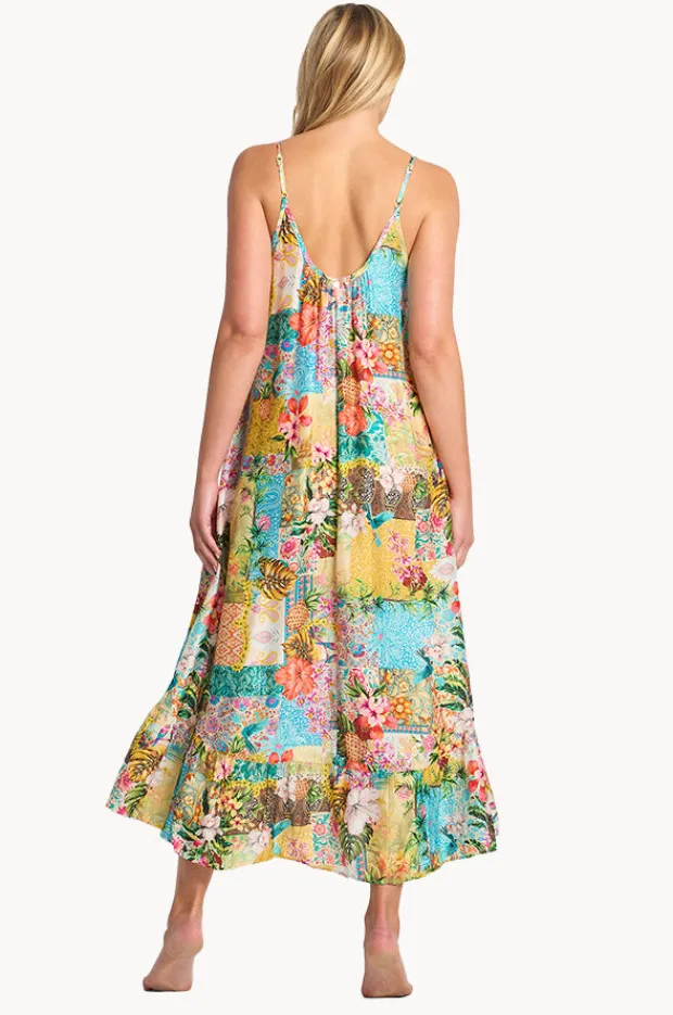 Women Sunseeker Papaya Scoop Maxi Dress