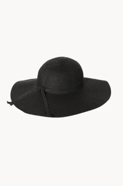 Women Cherry Red Paper Wide Brim Floppy Hat