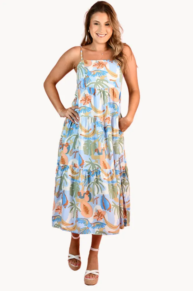 Women Go Girl Paraiso Ellie Midi Dress