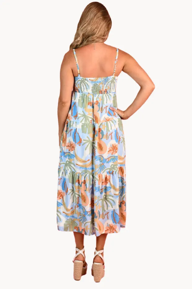 Women Go Girl Paraiso Ellie Midi Dress