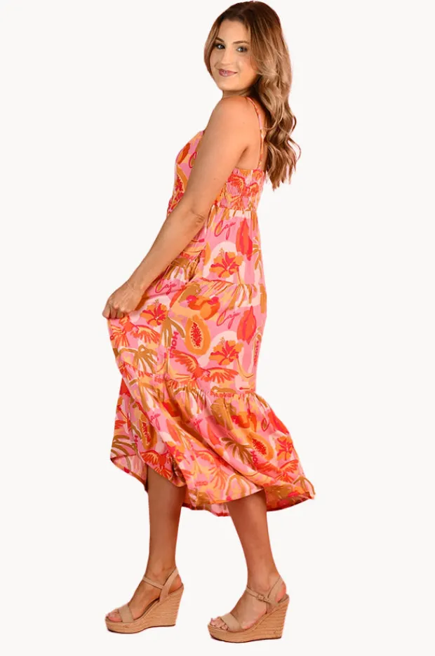 Women Go Girl Paraiso Ellie Midi Dress
