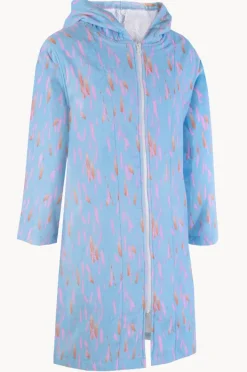 Women Back Beach Co Pastel Breeze Hooded Towel Robe L/XL
