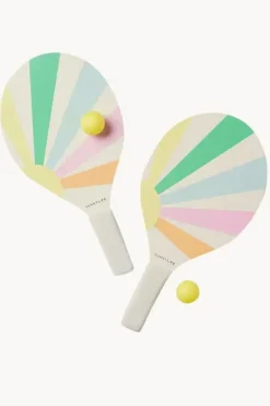 Women Sunny Life Pastel Gelato Beach Paddle Set