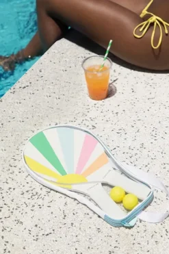Women Sunny Life Pastel Gelato Beach Paddle Set