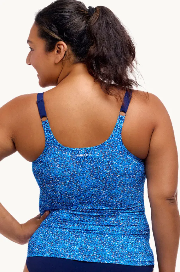Women Funkita Pebble Beach Scoop Neck Tankini Separate