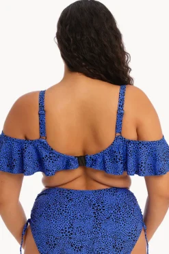 Women Elomi Swimwear Pebble Cove G Cup Underwire Frill Bra