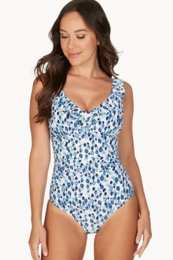 Women Nip Tuck Petal Plunge Eva One Piece