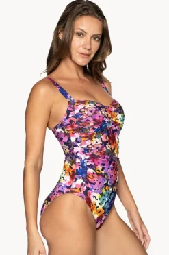 Women Nip Tuck Petunias Joanne One Piece