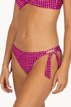 Women Baku Picnic Point Retro Tie Side Pant