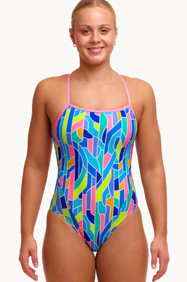Women Funkita Pillared Single Strap One Piece