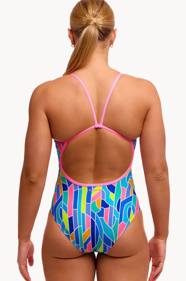 Women Funkita Pillared Single Strap One Piece