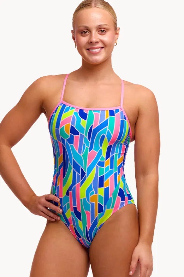 Women Funkita Pillared Single Strap One Piece