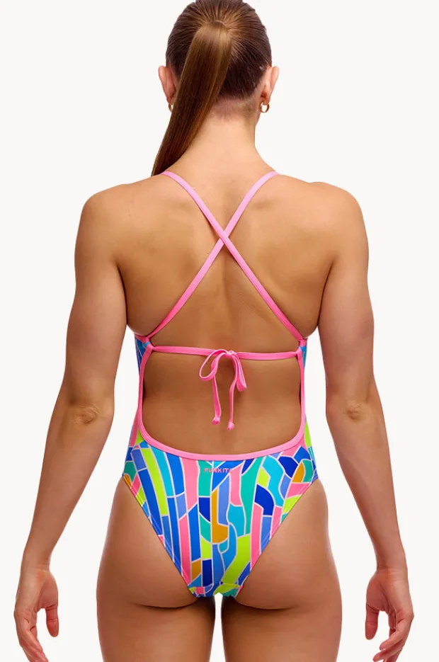 Women Funkita Pillared Tie Me Tight One Piece