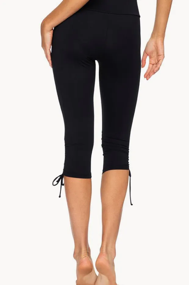 Women Jantzen Plain Capri Tie Side Swim Pant