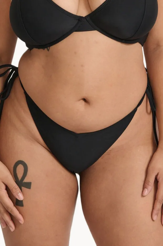Women Raq Apparel Plain Cheeky Tie Side Pant