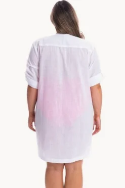 Women Capriosca Plain Cotton Overshirt