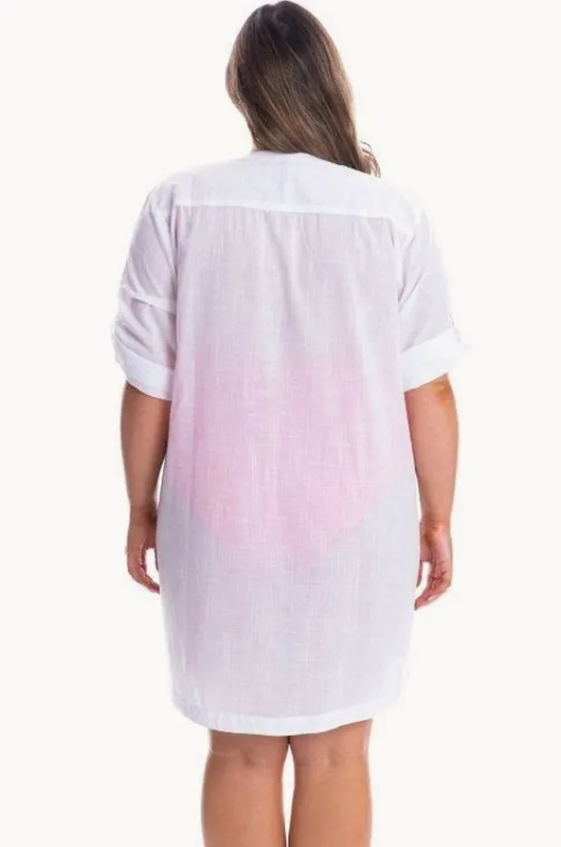 Women Capriosca Plain Cotton Overshirt