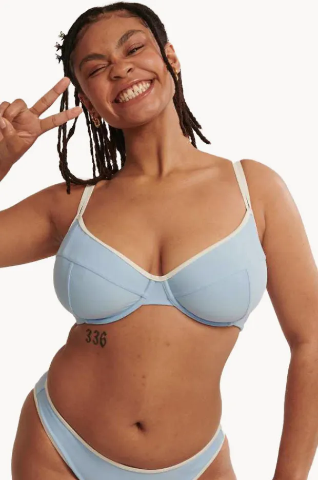 Women Raq Apparel Plain GG/H Cup Balconette Bra