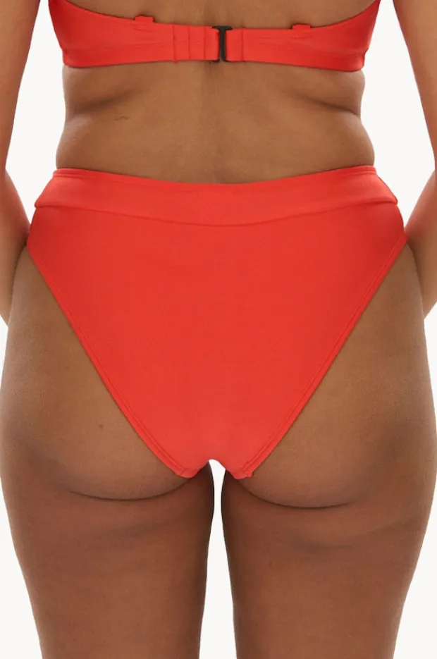 Women Raq Apparel Plain High Leg Brief