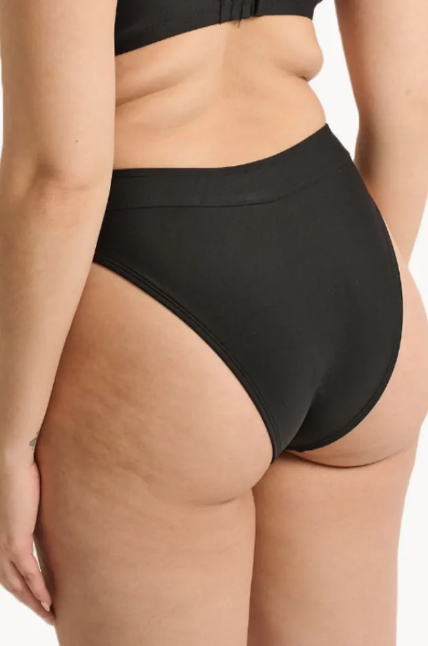 Women Raq Apparel Plain High Leg Brief