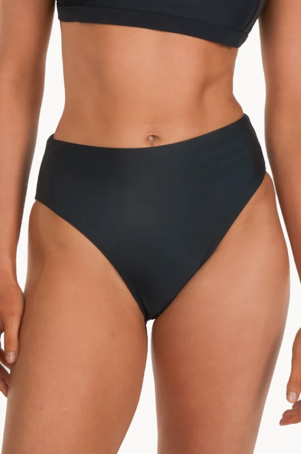 Women Base Swim Plain High Rise High Leg Pant