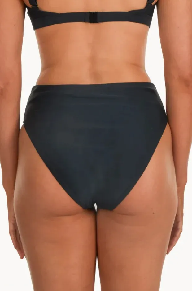 Women Base Swim Plain High Rise High Leg Pant