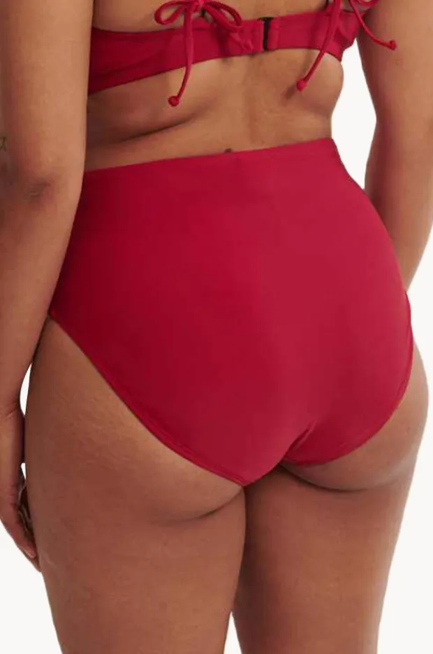 Women Raq Apparel Plain High Waist Full Brief