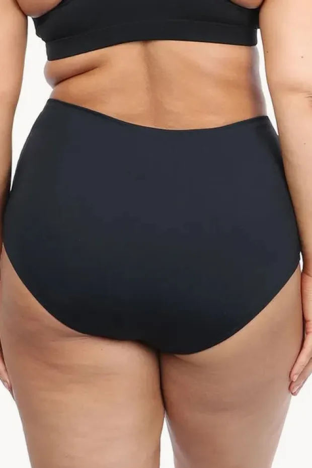 Women Base Swim Plain High Waisted Pant