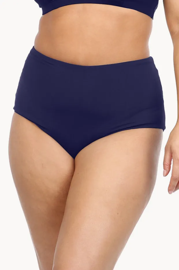 Women Base Swim Plain High Waisted Pant