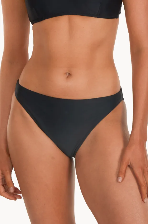 Women Base Swim Plain Hipster High Leg Pant