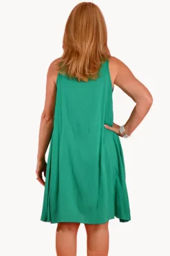 Women Bodacious Plain Lombok Pleat Dress