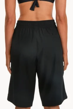 Women Base Swim Plain Long Boardshort