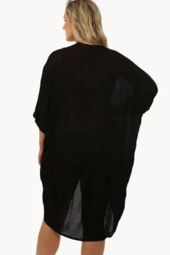 Women Sundrenched Plain Long Cape