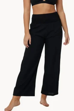 Women Go Girl Plain Long Smock Pant