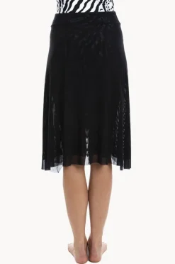 Women Togs Swimwear Plain Mesh Frill Skirt