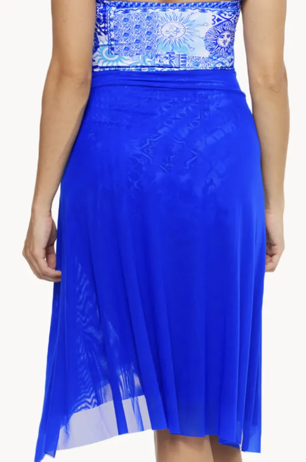 Women Togs Swimwear Plain Mesh Frill Skirt