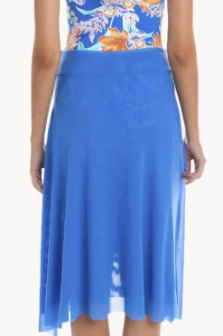 Women Togs Swimwear Plain Mesh Frill Skirt