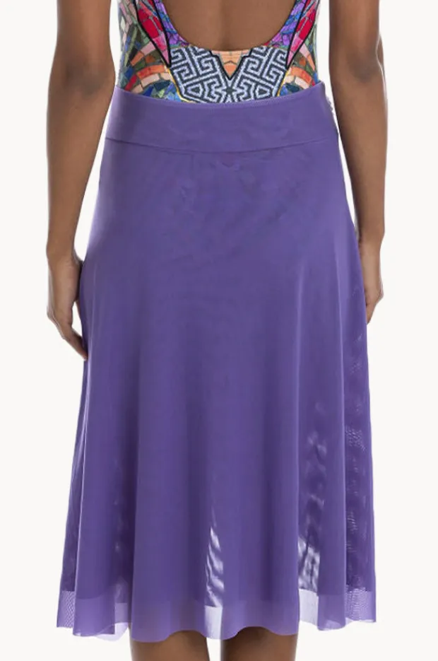 Women Togs Swimwear Plain Mesh Frill Skirt