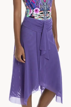 Women Togs Swimwear Plain Mesh Frill Skirt
