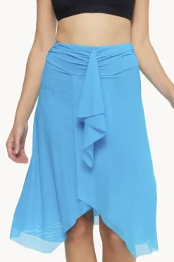 Women Togs Swimwear Plain Mesh Frill Skirt