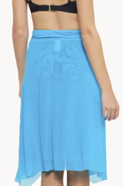 Women Togs Swimwear Plain Mesh Frill Skirt