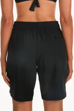 Women Base Swim Plain Mid Boardshort