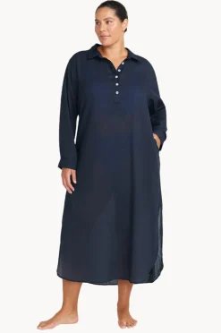 Women Artesands Plain Monteverdi Maxi Overshirt