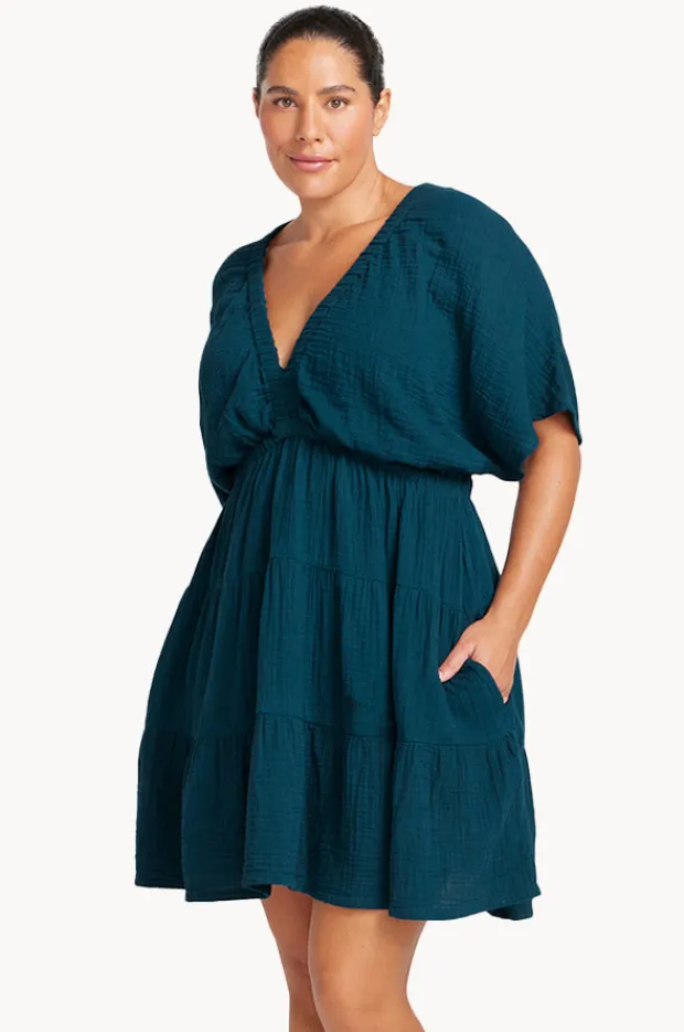 Women Artesands Plain Pachelbel Short Dress