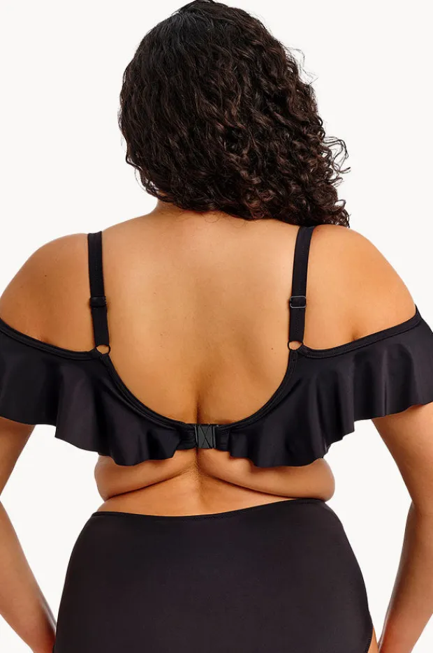 Women Elomi Swimwear Plain Sailing Gg Cup Ruffle Plunge Bra