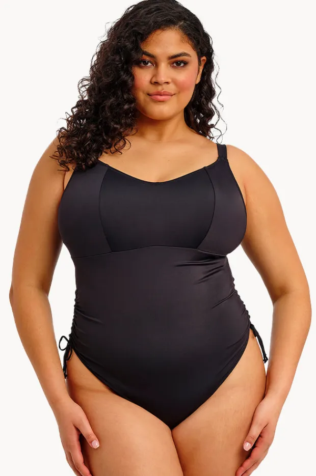 Women Elomi Swimwear Plain Sailing H Cup Adjustable Side One Piece