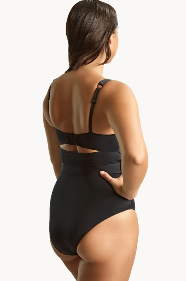 Women Panache Plain Serena G Cup Square Neck One Piece