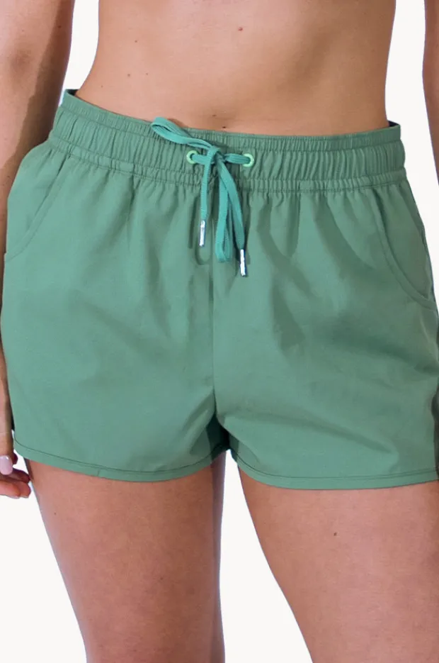 Women Base Swim Plain Short Boardshort